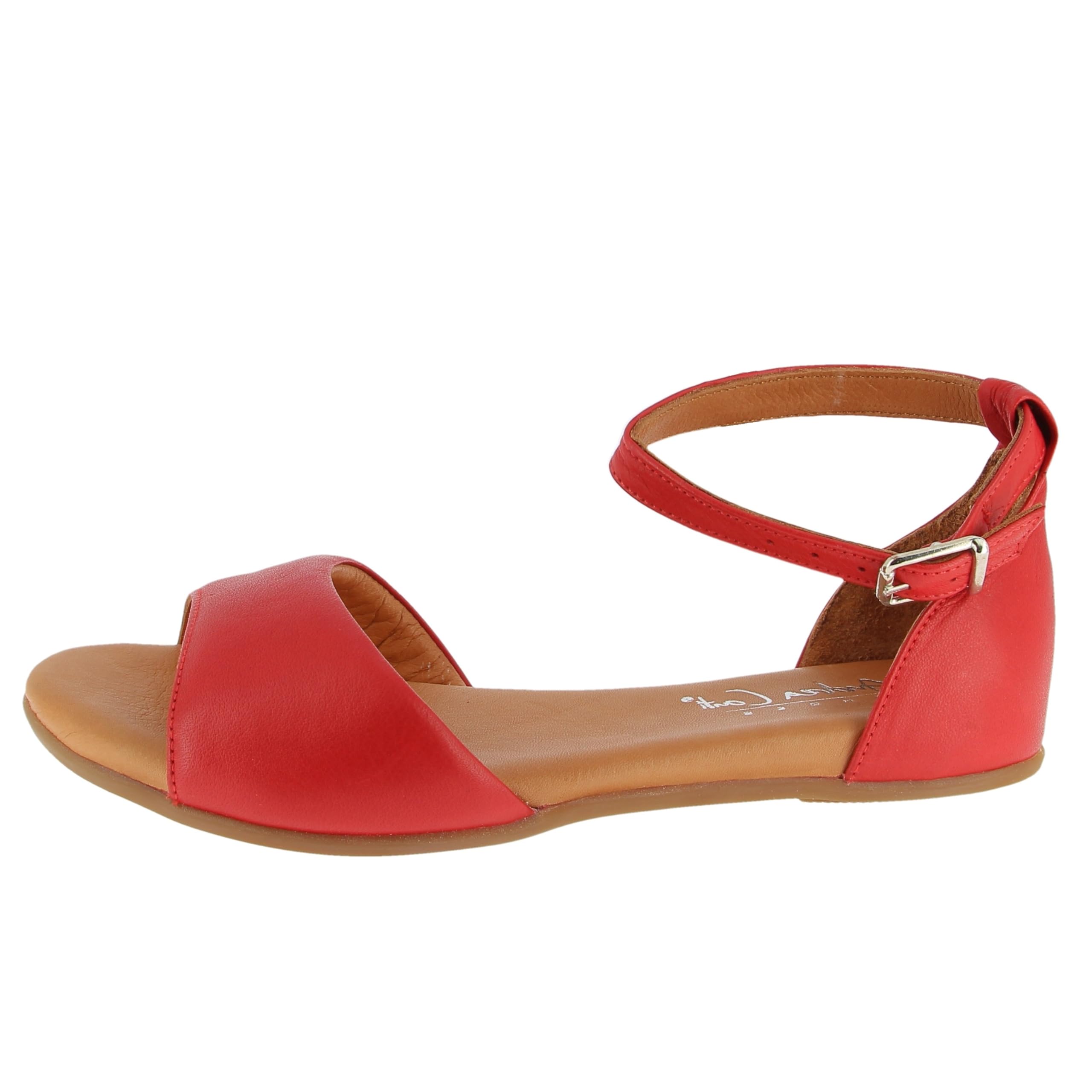 Andrea Conti Women's Sandals, Chili, 5 UK