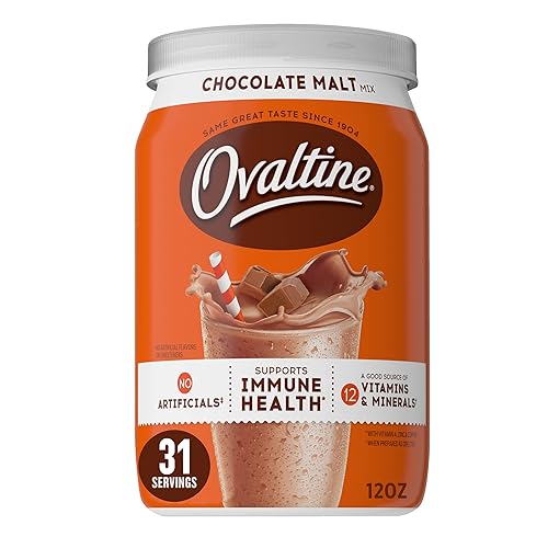 Miniatura 8 de Nestle Ovaltine Rich Chocolate tinas de 12 onzas Pack de 6