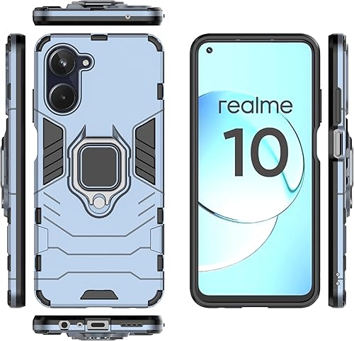 Vista 17 de Funda para Oppo Realme 10 4G - RMX3630, color negro