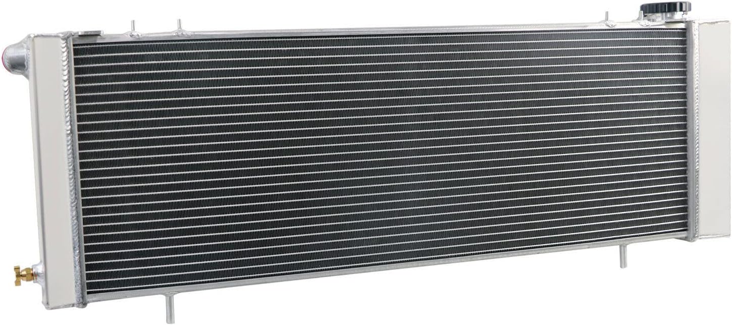 3 Row 52mm Aluminium Radiator For Jeep Cherokee XJ 4.0L 1988-2001 Engine Cooling
