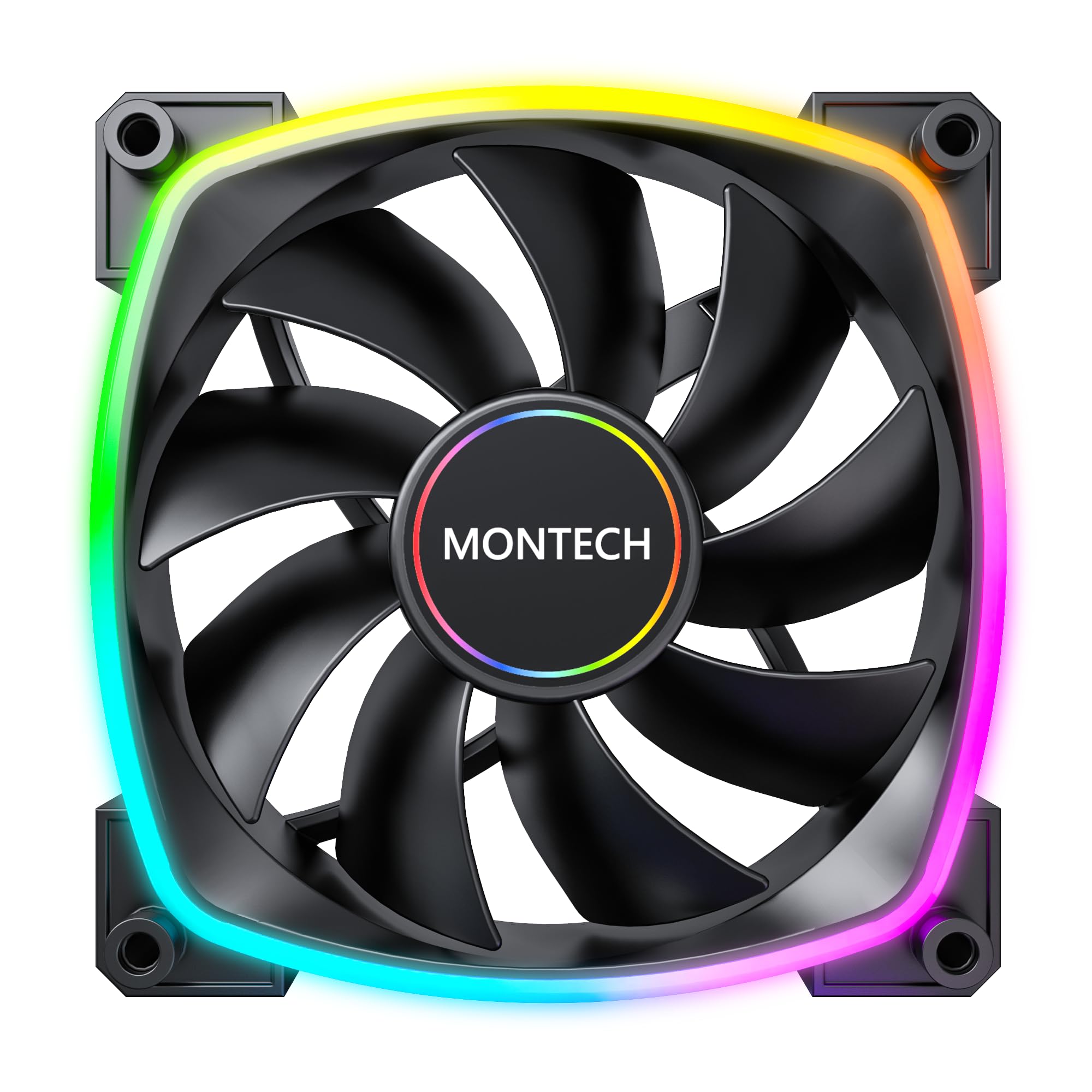 MONTECH PC ケースファン7枚セット　RX140 AX140 MONTECH PC ケースファン7枚セット RX140 AX140