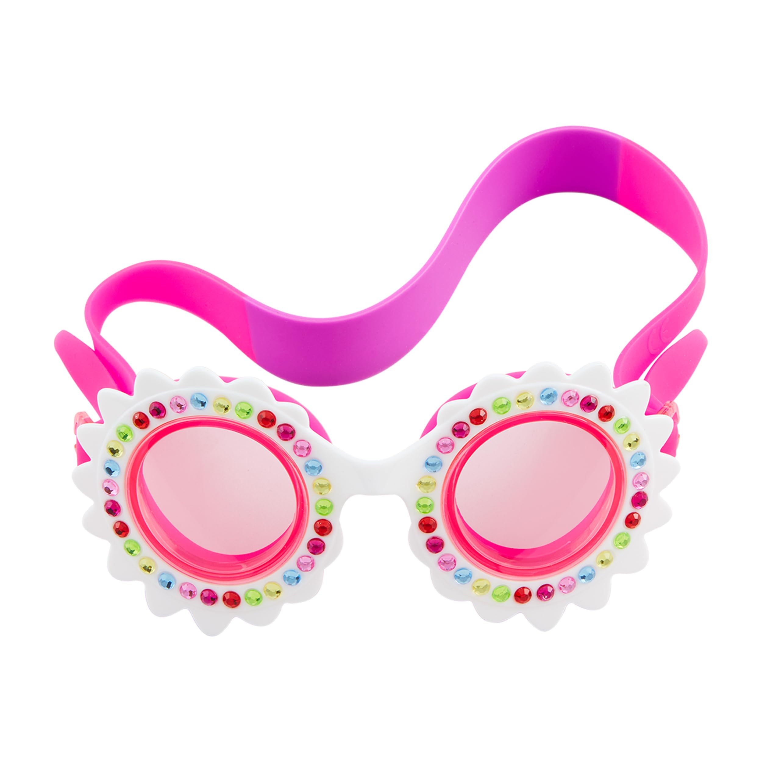 Mud Pie Kids Flower Girl Swim Goggles; Ages 3+