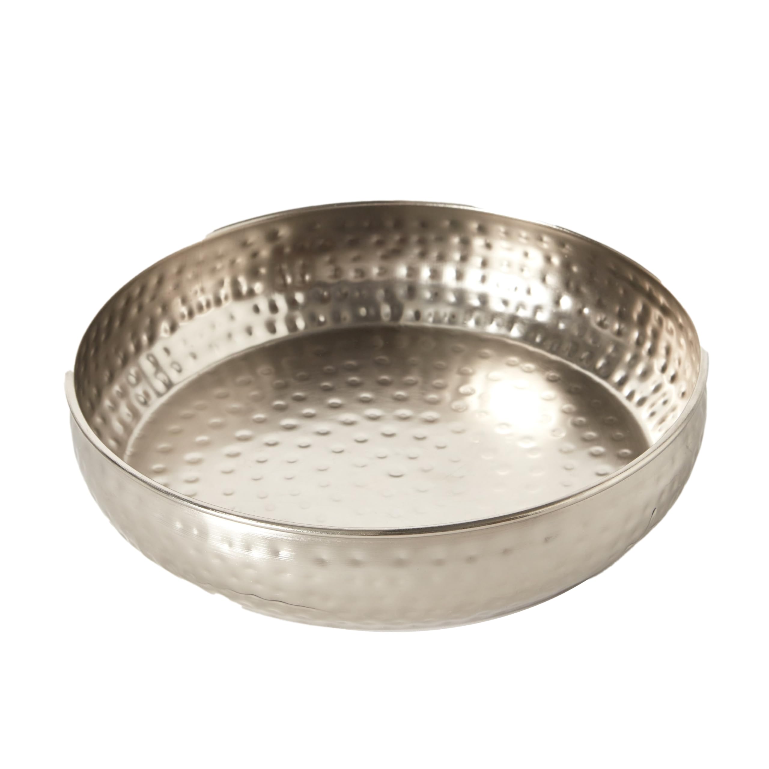 Homebox Avya Metal Hammered Urli - 30x30x7 cm
