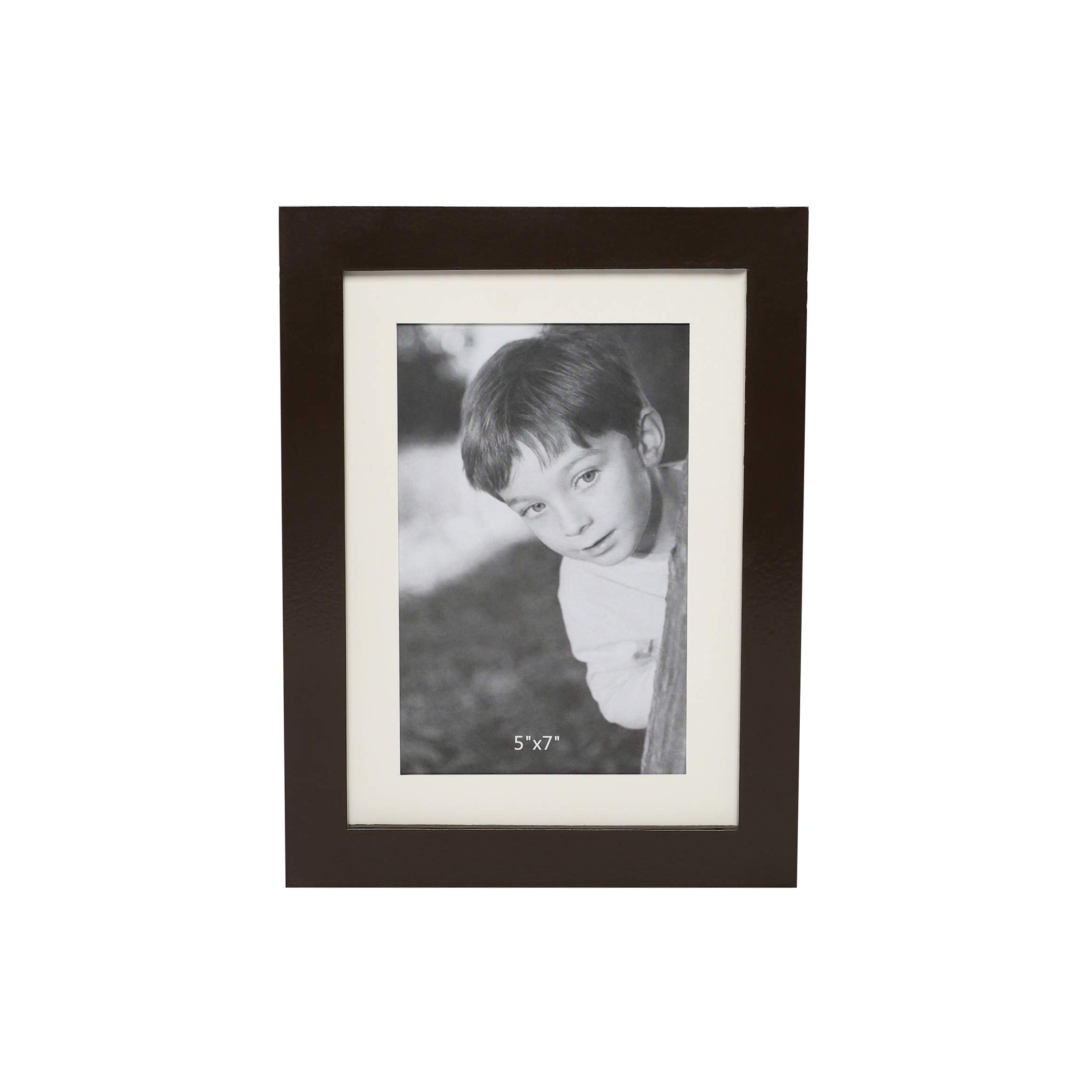 Amazon.com - MANG 5x7 Photo Picture Frame with mat for Wall or
