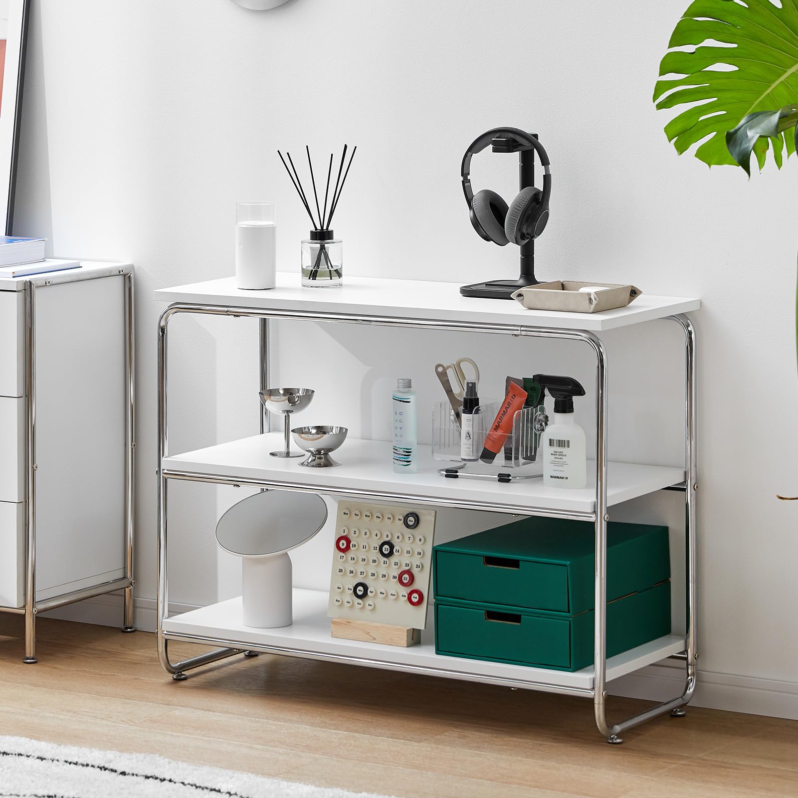 オープンシェルフ　シルバー Amazon｜LOWYA ロウヤ オープンラック オープンシェルフ 棚 シェルフ