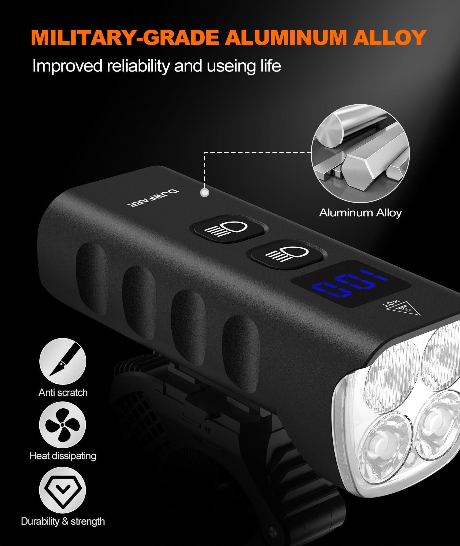 Faros delanteros para bicicleta