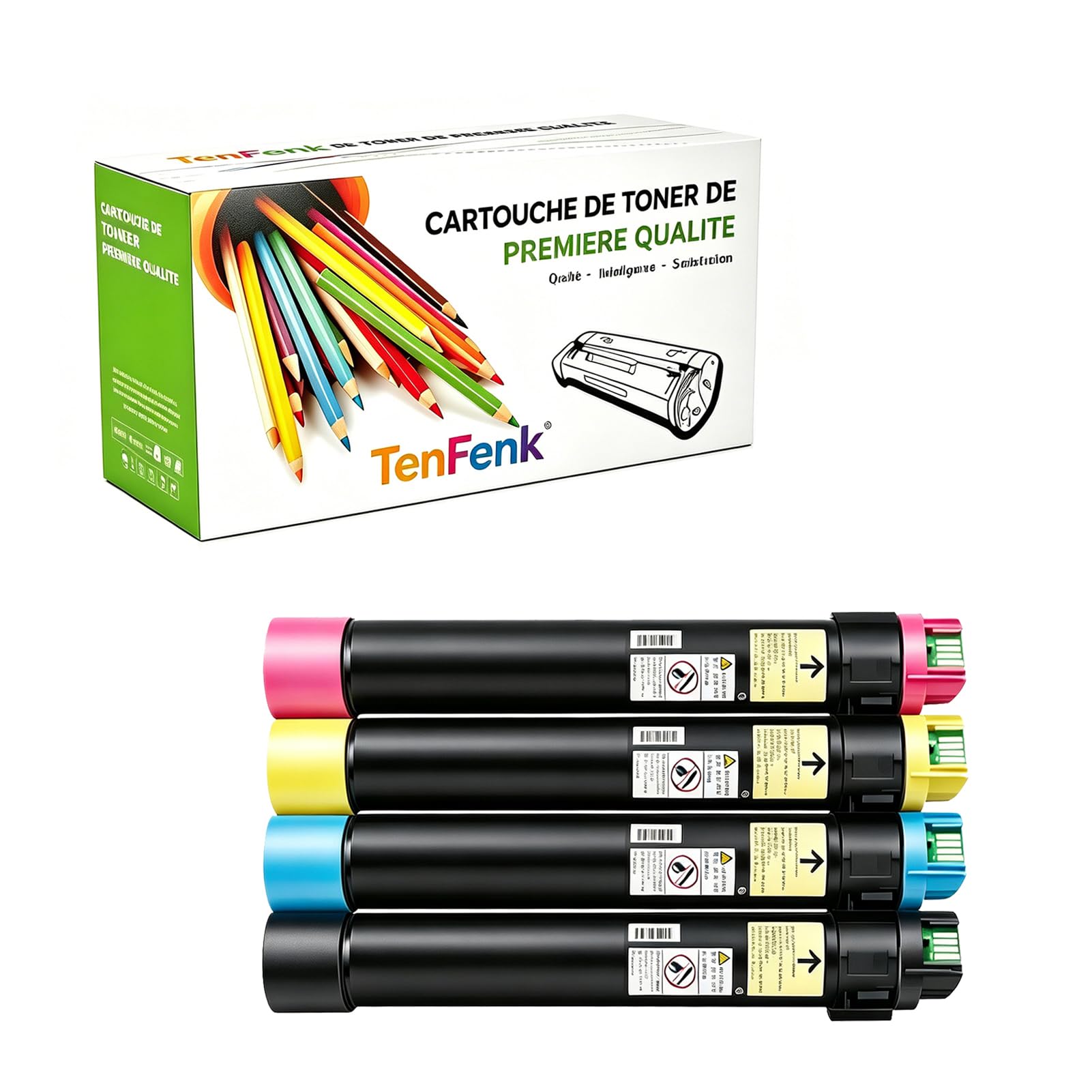 Compatibile Sostituzione Cartuccia Toner Per Lexmark X950 X950X2KG X950X2CG X950X2MG X950X2YG Da Utilizzare Con Lexmark X950DE X950DHE X952DE X952DTE X954DE X954DHE Stampante,4-Pack,4p