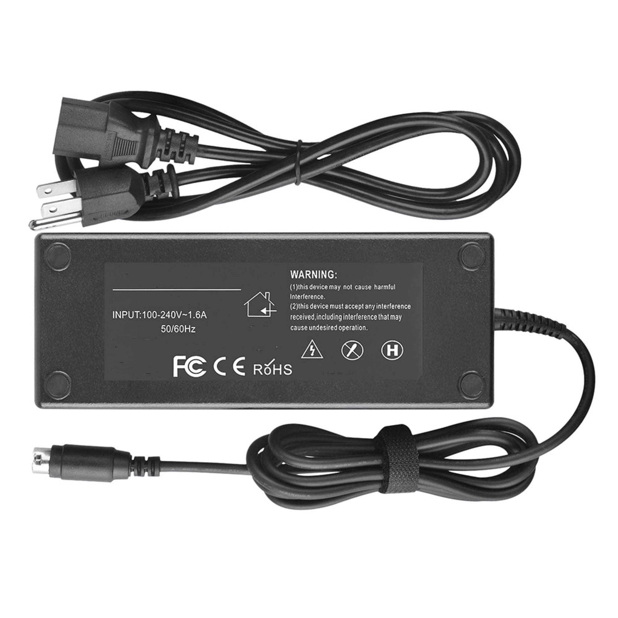 AC Adapter for 4Pin AChieva ShiMian QH270 LED LCD 27" WQHD QH270 IPSMS Q
