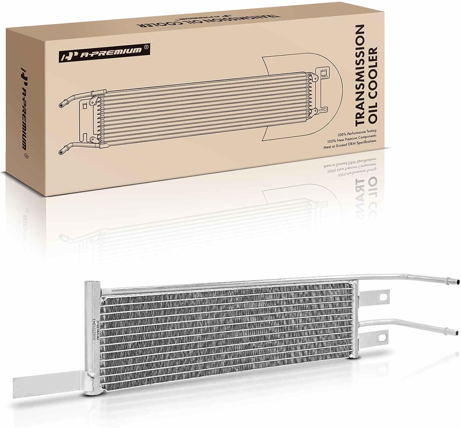 A-Premium Transmission Oil Cooler Compatible with Dodge Durango 2004-2009 & Chrysler Aspen 2007-2009, 3.7L 4.7L 5.7L