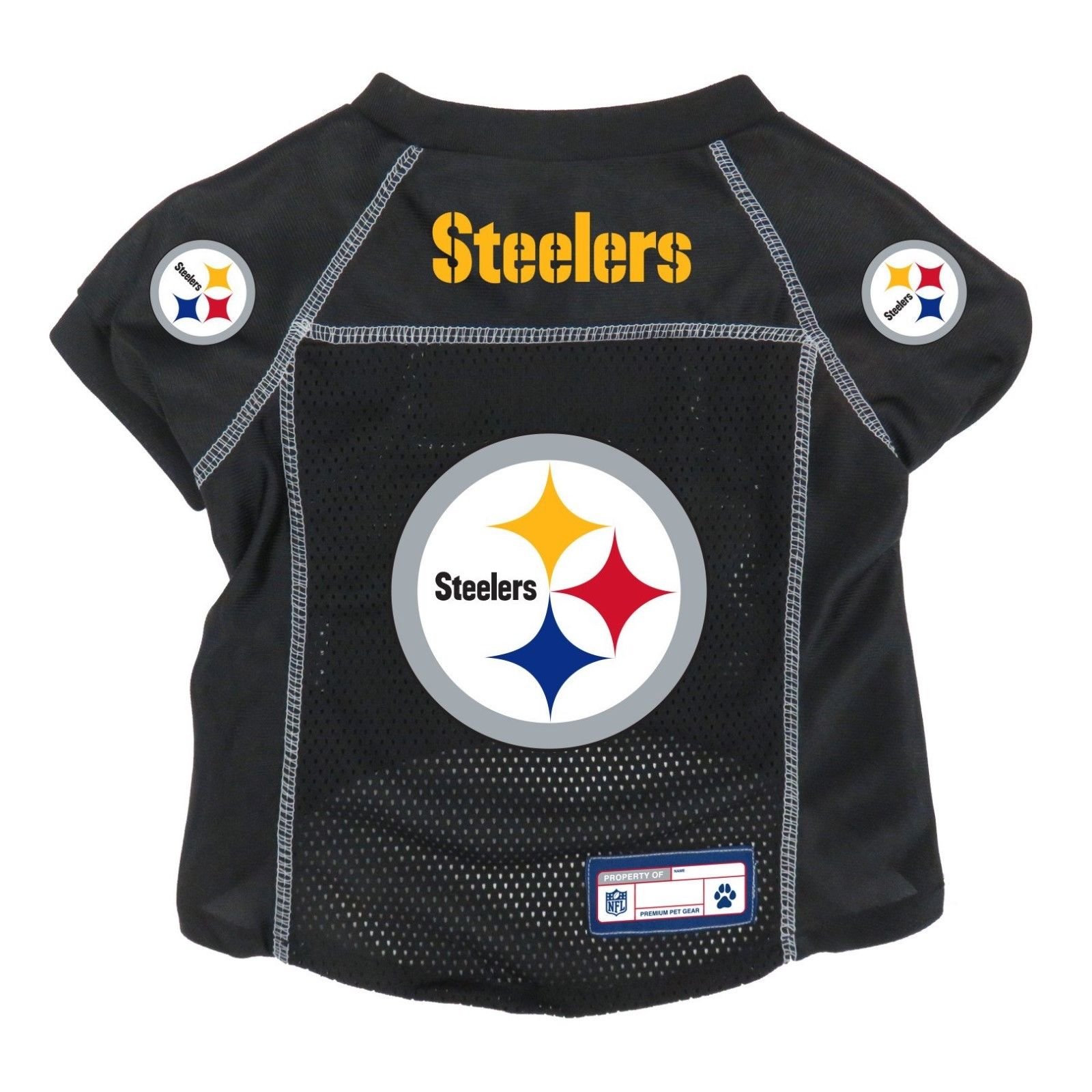 Little Earth Productions NFL Pittsburgh Steelers Pet Jersey, XS
