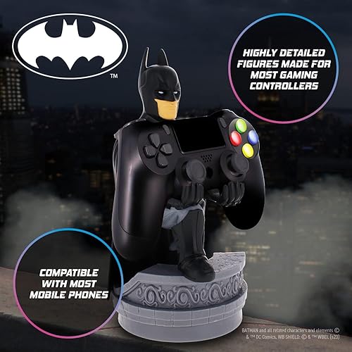 Miniatura 9 de Cable Guys - Batman Gaming Accessories Holder & Phone Holder for Most Controller (Xbox, Play Station, Nintendo Switch) & Phone