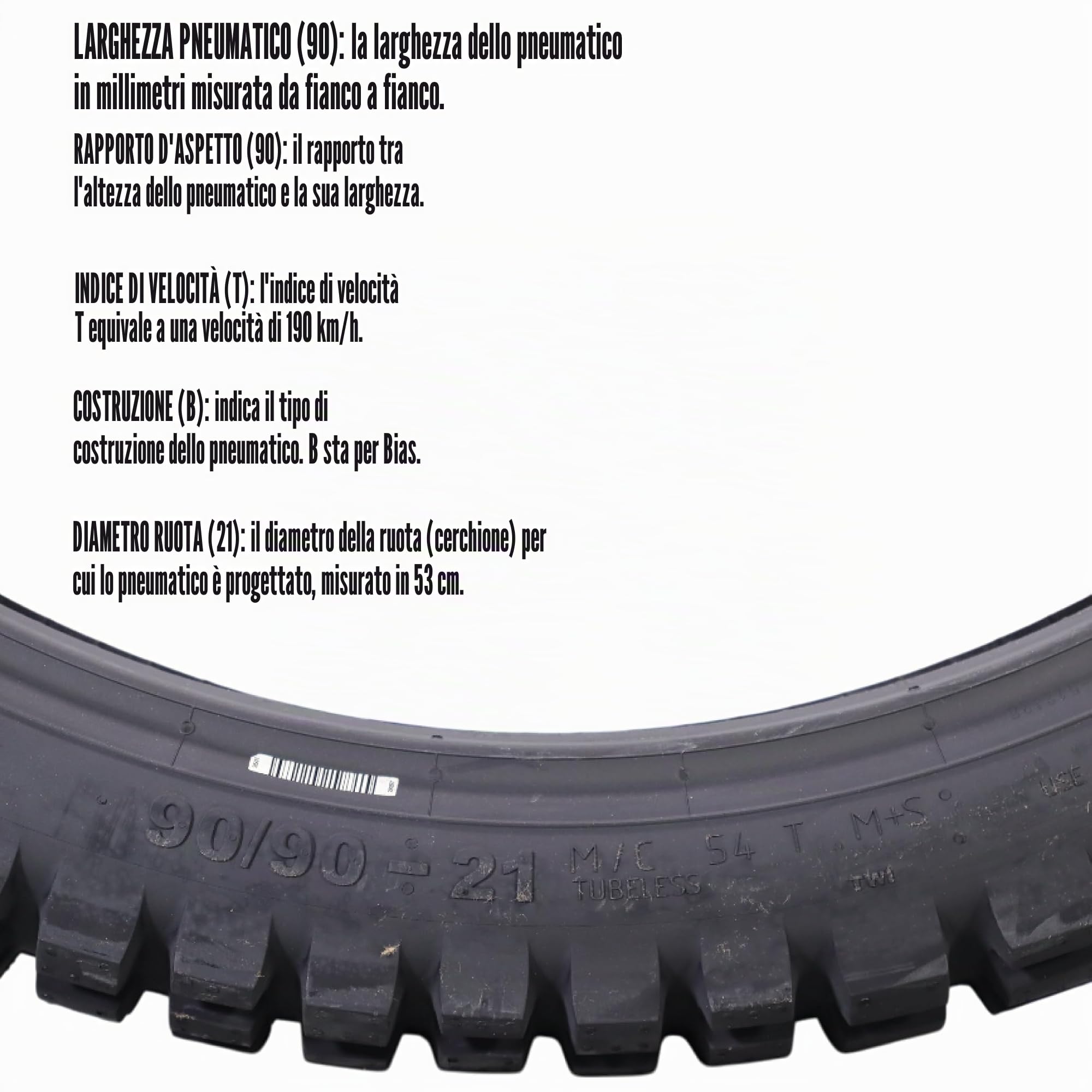 Continental TKC 80 Twinduro M+S - Pneumatico da moto resistente fuoristrada e strada per viaggi avventurosi