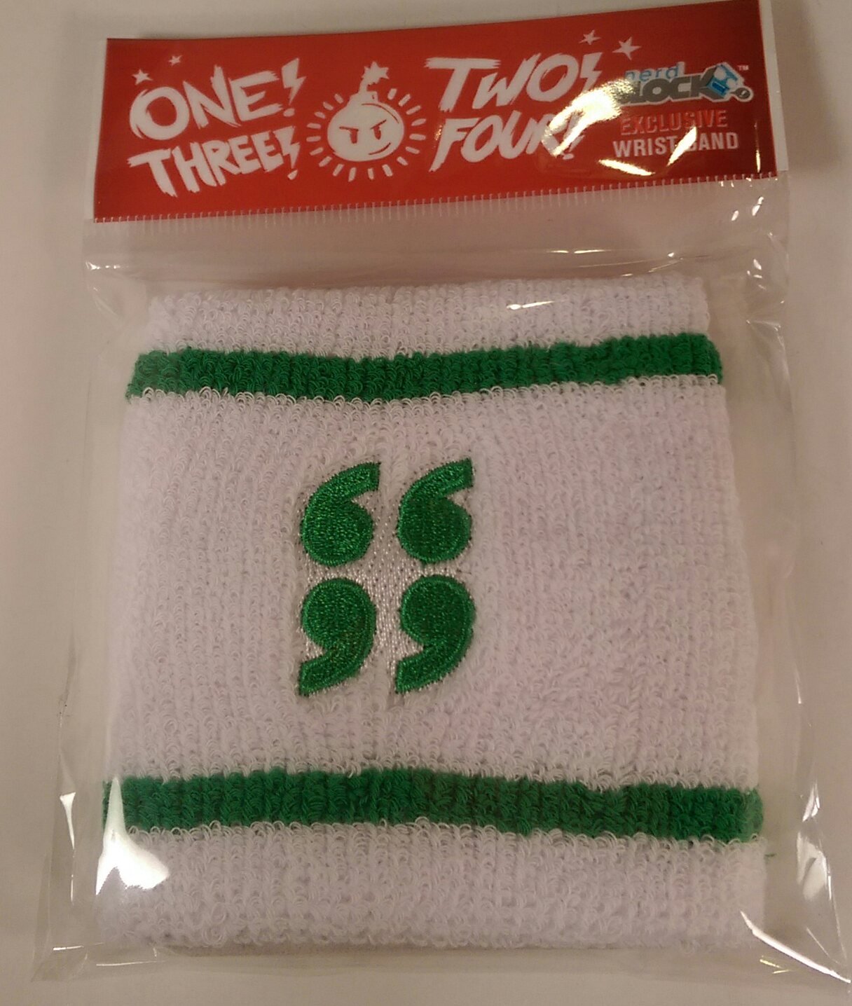 ARCADE BLOCK Terry Cloth Wristband