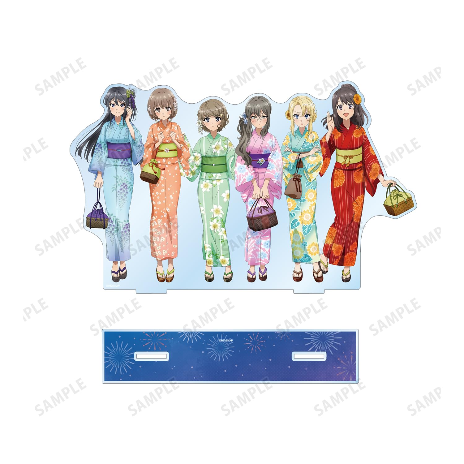 青春ブタ野郎 ビックカメラ 浴衣 麻衣 楓 理央 朋絵 のどか 翔子 アクスタ 青春ブタ野郎はおでかけシスターの夢を見ない』の描き下ろし