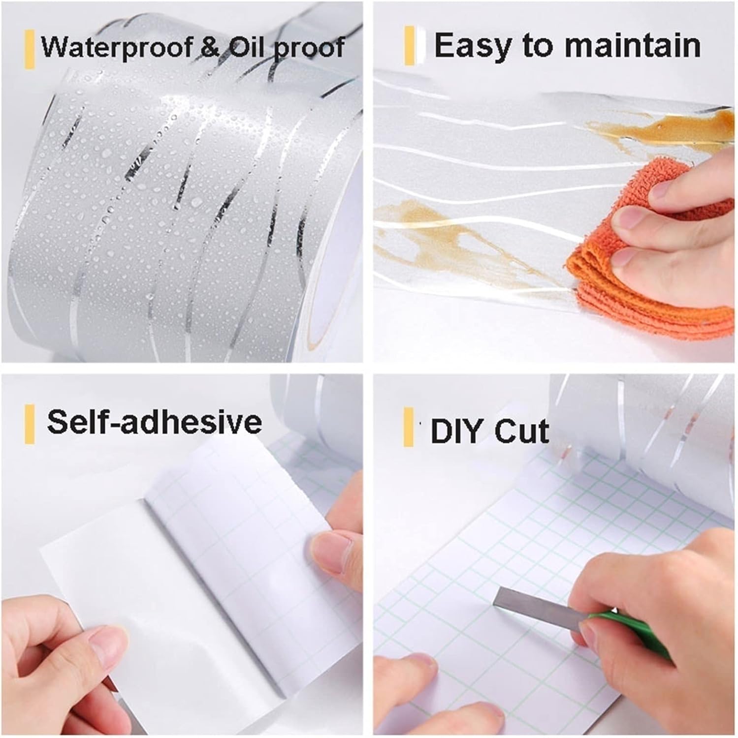 16.4ft Wall Edging Strip Self Adhesive Wallpaper Border Wall Border Decor, PVC Wall Panels Peel Off and Stick Ceiling Border Door Frame Waist Line Interior Decoration (Color : Bright Gold, Size : 30