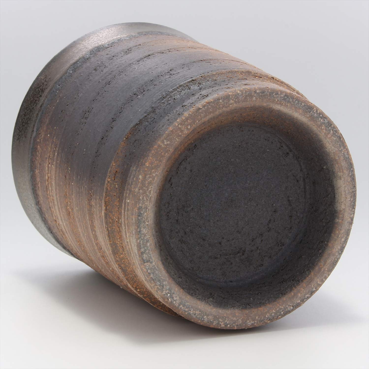 Amazon｜萬古焼 オンザロックカップ 備前金彩 11810｜アイスペール