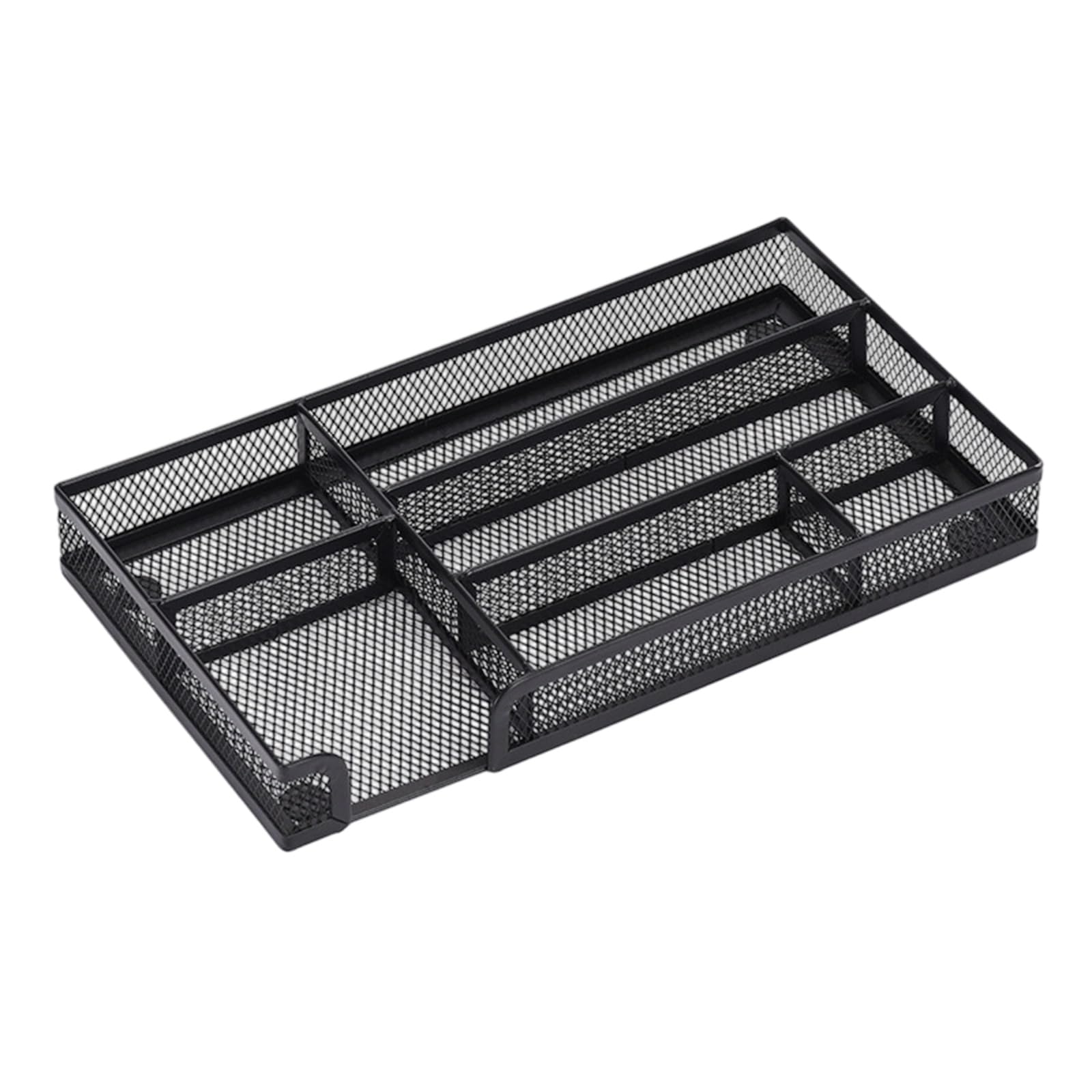 HDOYTXXM Metal Desktop Organizers for Drawers Multiple Compartment Storage Tray Efficient Workspaces Solution Desk Clutters Reducer