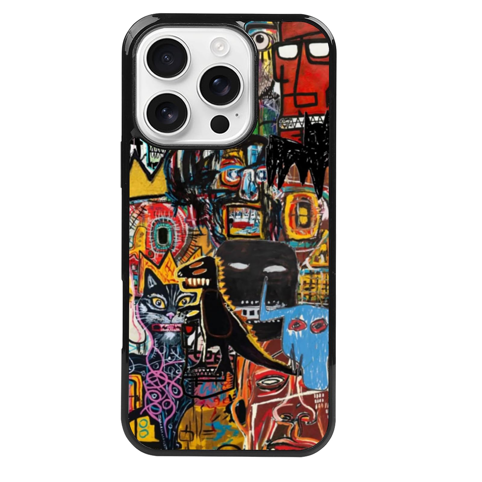 Amazon.com: MMYAJT Basquiat Phone Case Fit for iPhone 16 15 14 13