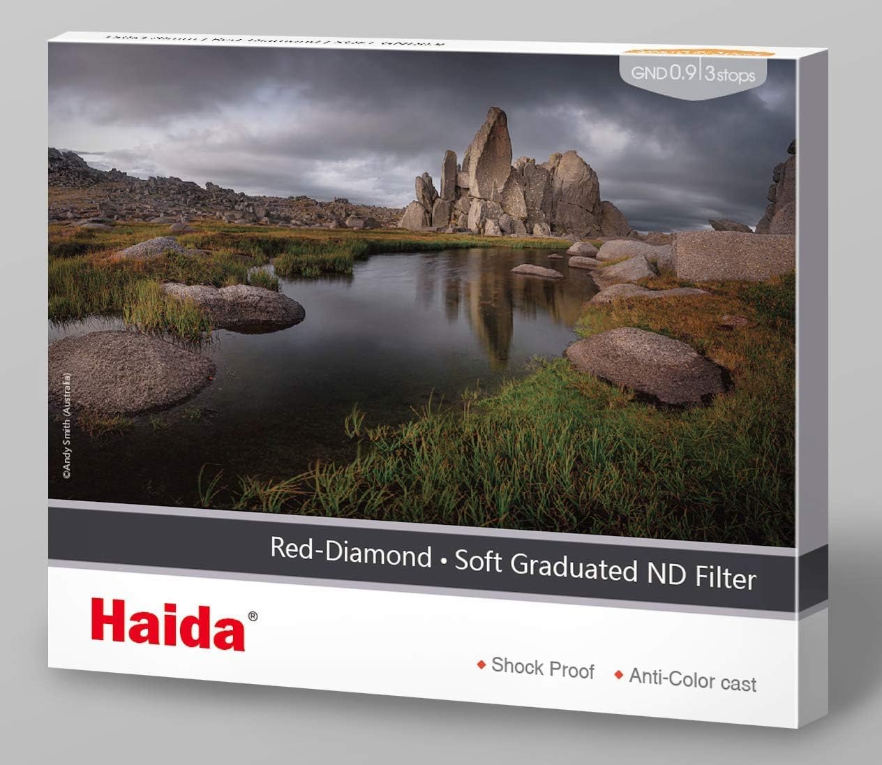 🔥 Hot Deals Haida Red Diamond 100mm 0.9 3 Stop Soft Graduated ND Nanopro Coated Glass Filter 4x6 100x150mm