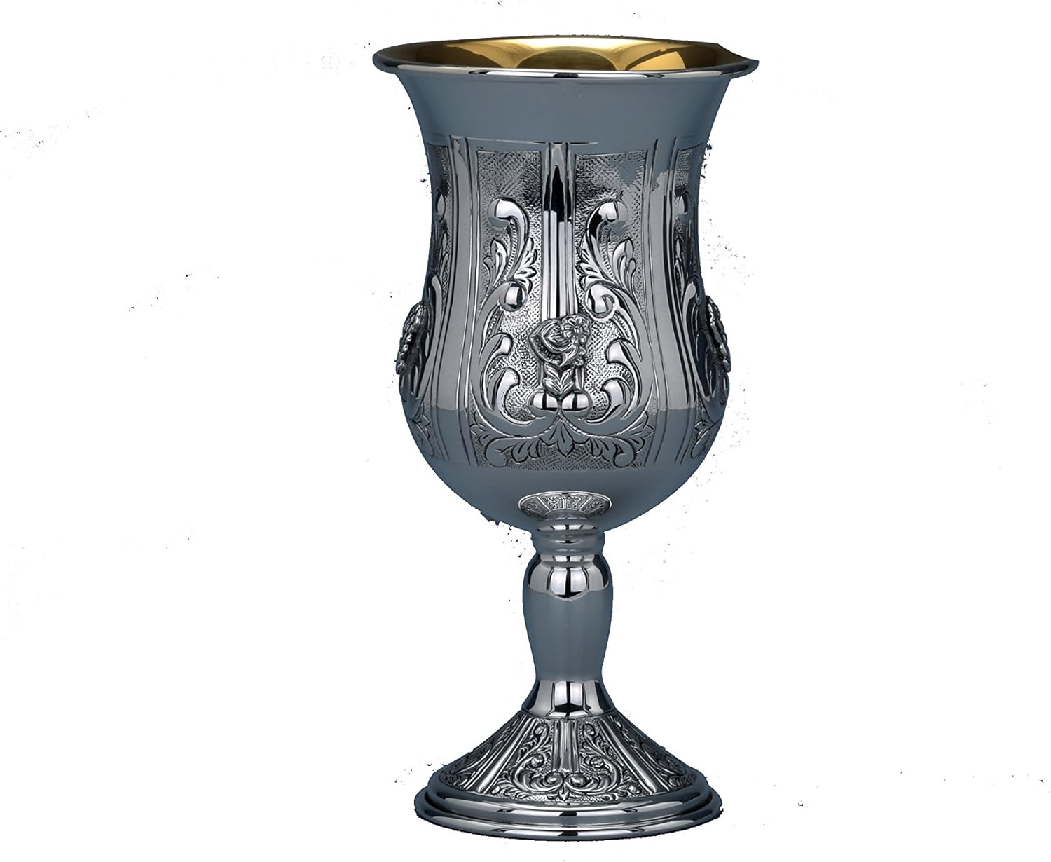 Hazorfim, Margarita Cup On Stem Sterling Silver 925 kiddush