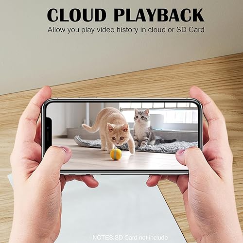 Miniatura 6 de Comedero automático para gatos con cámara HD 2K, WiFi 2.45G 6L, alimentador automático para gatos y perros, control de aplicación, dispensador