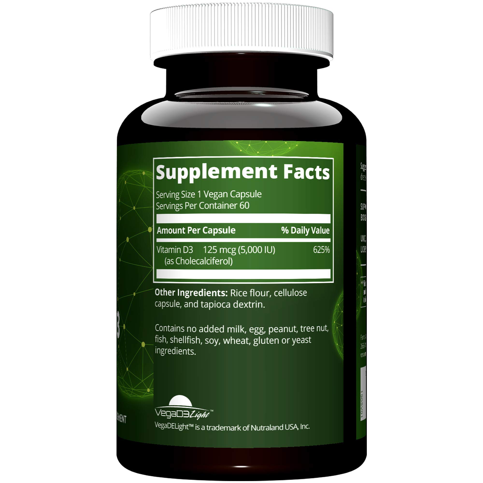 MRM Nutrition Vitamin D3 5,000 IU - For Women and Men - 60 Servings — Amazon image 3