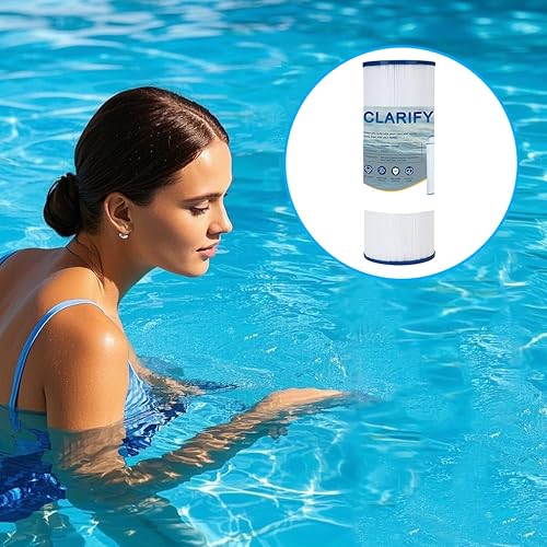 Miniatura 6 de CLARIFY Filtro de piscina y spa reemplaza a Unicel C-4950, Pleatco PRB50-IN, Guardian 413-212-02, Filbur FC-2390, 373045, 03FIL1600, 17-2380,