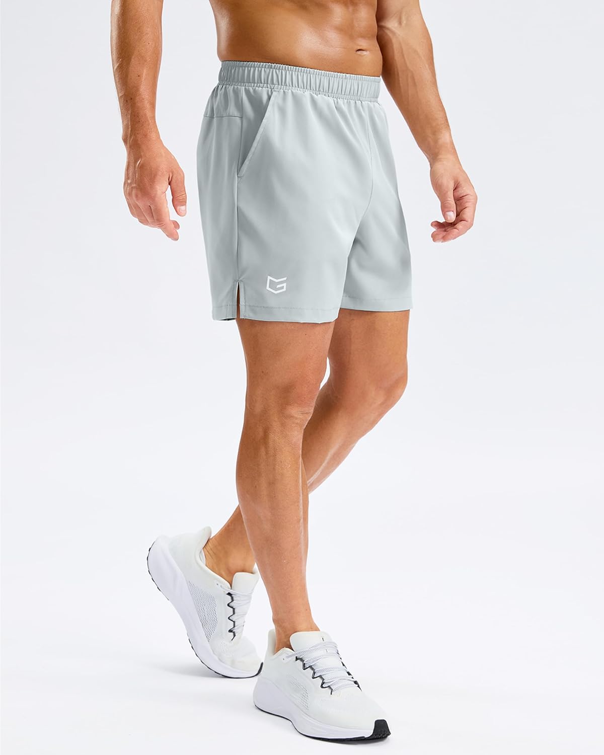 G Gradual Men's Athletic Running Shorts with Pockets Lightweight Quick Dry 5"/ 7"/ 9" Basketball Workout Gym Shorts for Men - Image 4