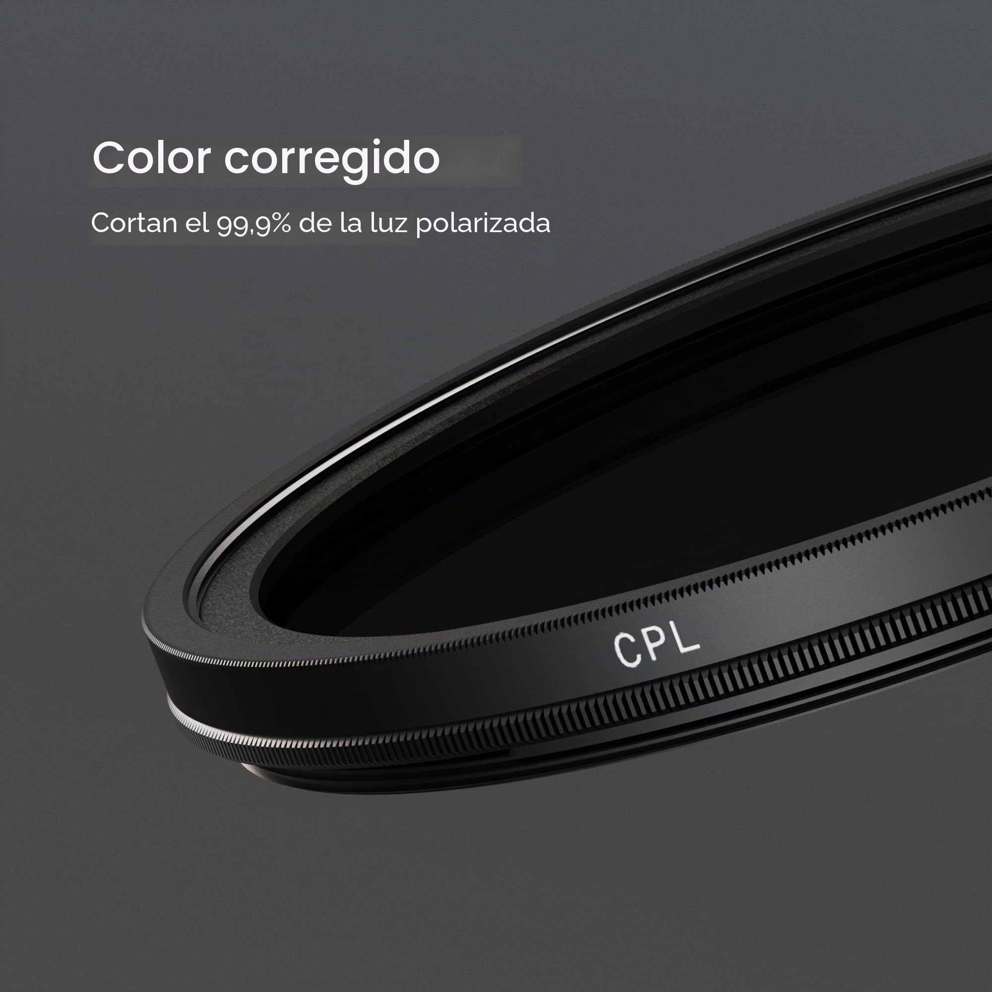 Urth 67 mm Filtro polarizador Circular (CPL) para Objetivo - Multi-Recubrimiento, Vidrio óptico HD para polarización del Objetivo de cámara