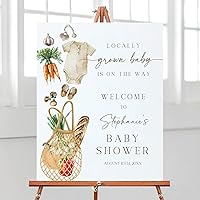 Vista 21 de Letrero de bienvenida para baby shower de aventura espera, cartel de viaje para baby shower