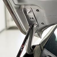 Vista 5 de Redline Tuning 21-16016-02 Sistema QuickLIFT Plus de capó compatible con Chevrolet Cruze 2016-2019 (todos los componentes negros)