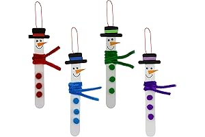 Sparkling Snowman Kits for Winter Crafting Magic