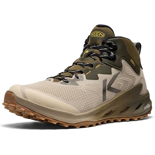 KEEN Mens Zionic Nxt Mid Height Waterproof All Terrain Comfortable