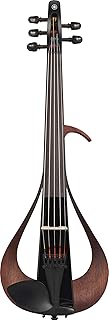 Yamaha YEV105 Electric Violin – Black, Full-Size, Crafted for Comfort and Balance, Lightweight Design, Integrated Pickup, ...