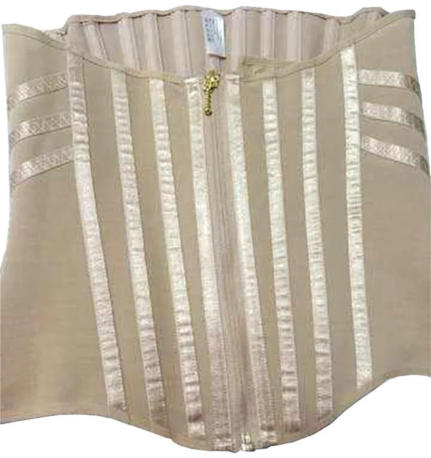 Entrenador de cintura adelgazamiento, ropa moldeadora alta compresión, cinturón for Abdomen, correa Control barriga, corsé faja Ceñidor(Beige 2,L)