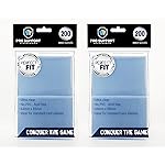 Pro Support 400 Premium Ultra Clear Standard Size Card Sleeves. Perfect for Double-sleeving and Compatible with Pokemon Cards and Magic The Gathering