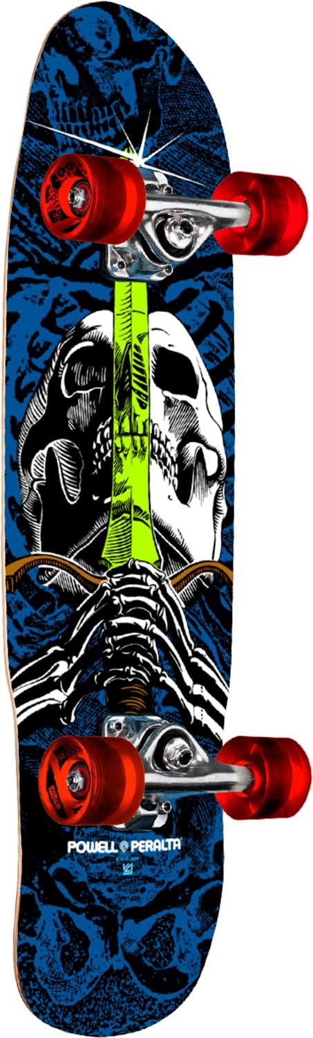 Powell-Peralta Mini Skull & Sword 07 Complete Skateboard, Black