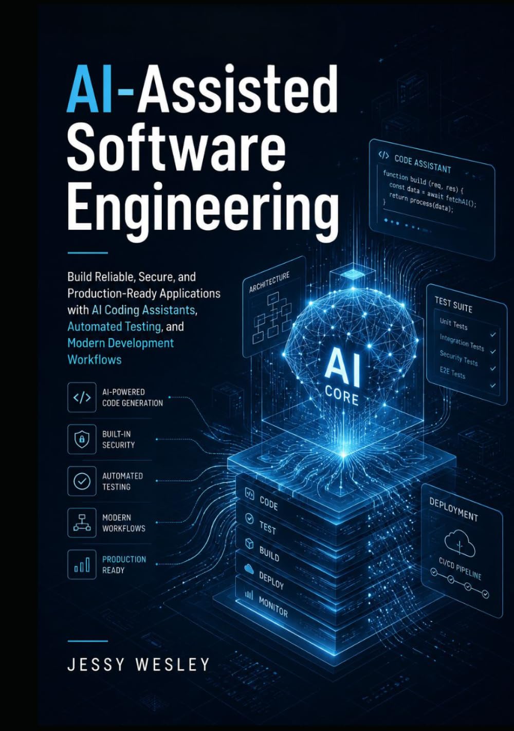 AI-Assisted Software Engineering: Build Reliable, Secure, and Production-Ready Applications with AI Coding Assistants, Automated Testing, and Modern Development Workflows