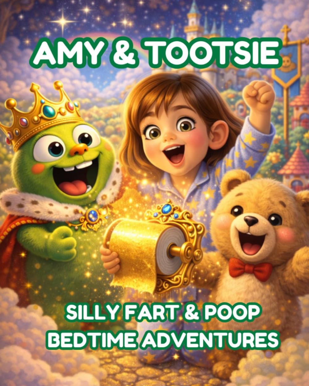 Amy & Tootsie Silly Fart & Poop Bedtime Adventures: A Funny Bedtime Story Book for Kids About Farts and Silly Poop Fun (English Edition)