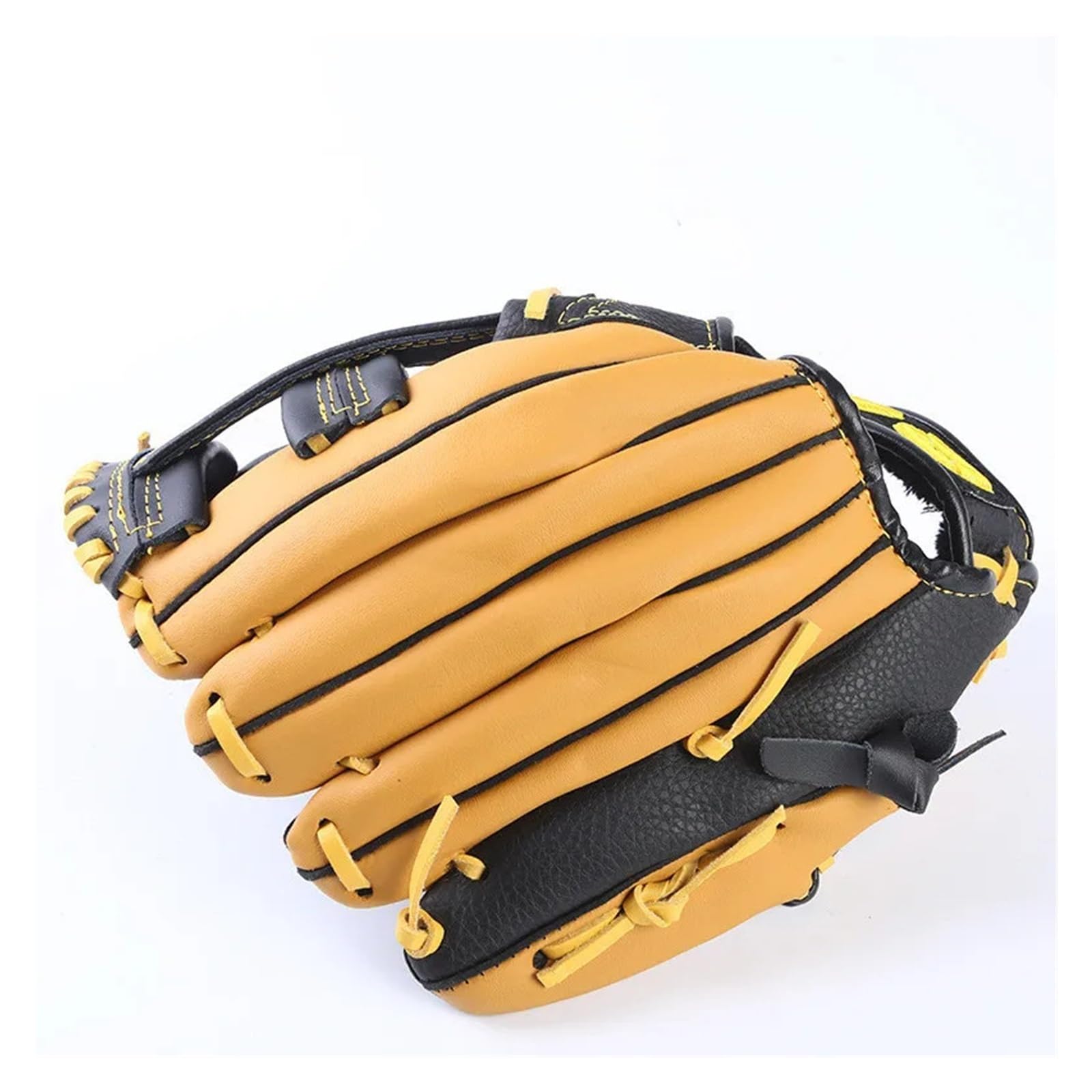 11.5/12.5 "Cuero Guantes de béisbol profesional mitt Softbol formación Catcher equipo deportivo