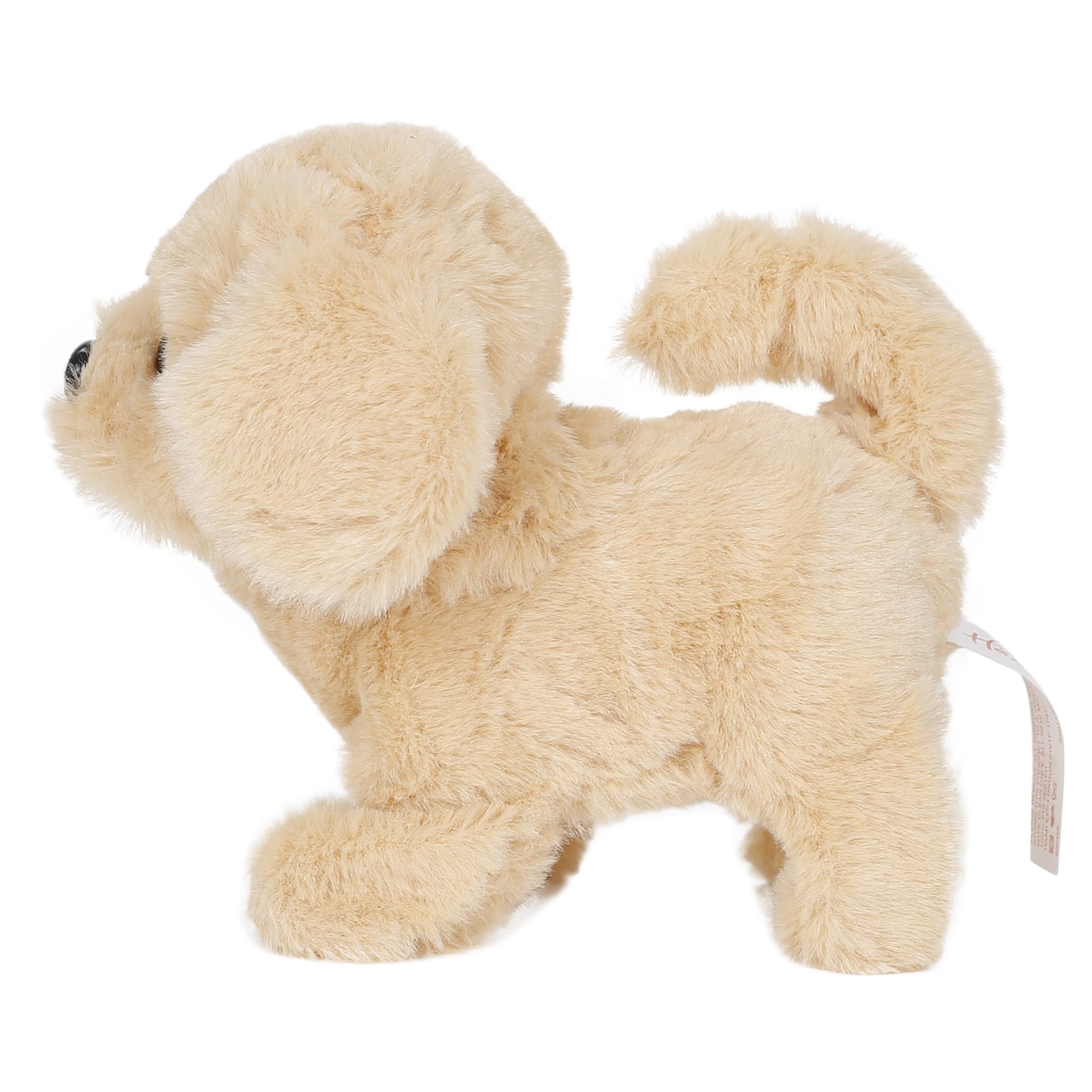 Hamleys Pugs at Play Goldie Walking Talking Dog Soft Toy | Interactive Animal Soft Toys for Kids Age 3Y+ | Birthday Gift for Kids | Stuffed Puppy Plush Animal Toy (Light Brown) - Image 3 thumbnail