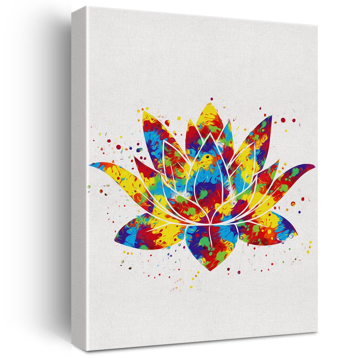 Lotus Art Print, Watercolor Lotus Flower, Lotus Art, Lotus Painting