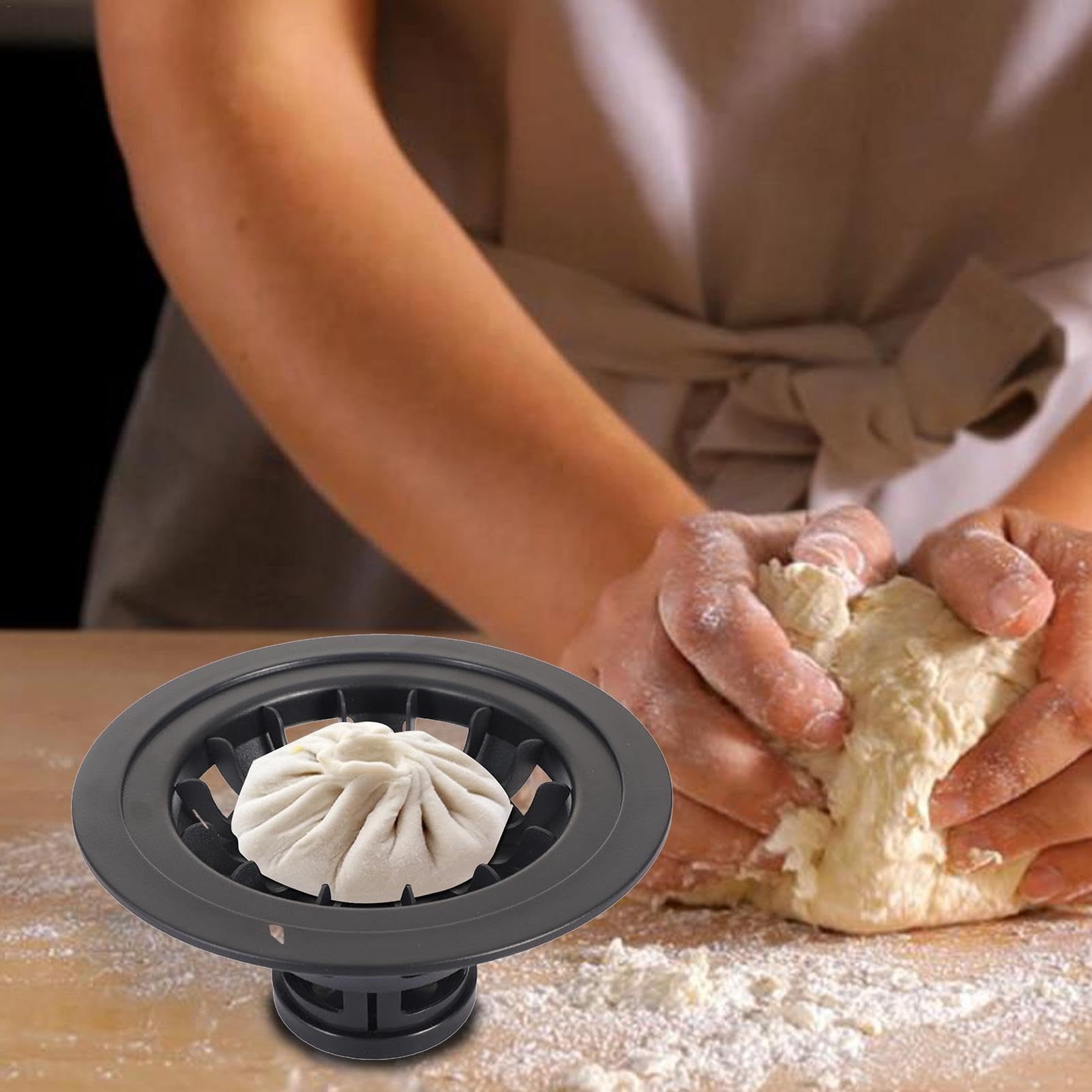 Moule à Baozi – Machine à Petits Pains Vapeur Maison, Gadget Cuisine ABS Alimentaire, Facile à Utiliser