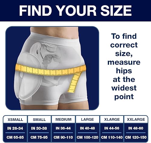 Miniatura 5 de Safehip AirX - Protector de cadera para mujer, para prevención de lesiones de otoño, soporte de cadera para ancianos mayores, transpirable,