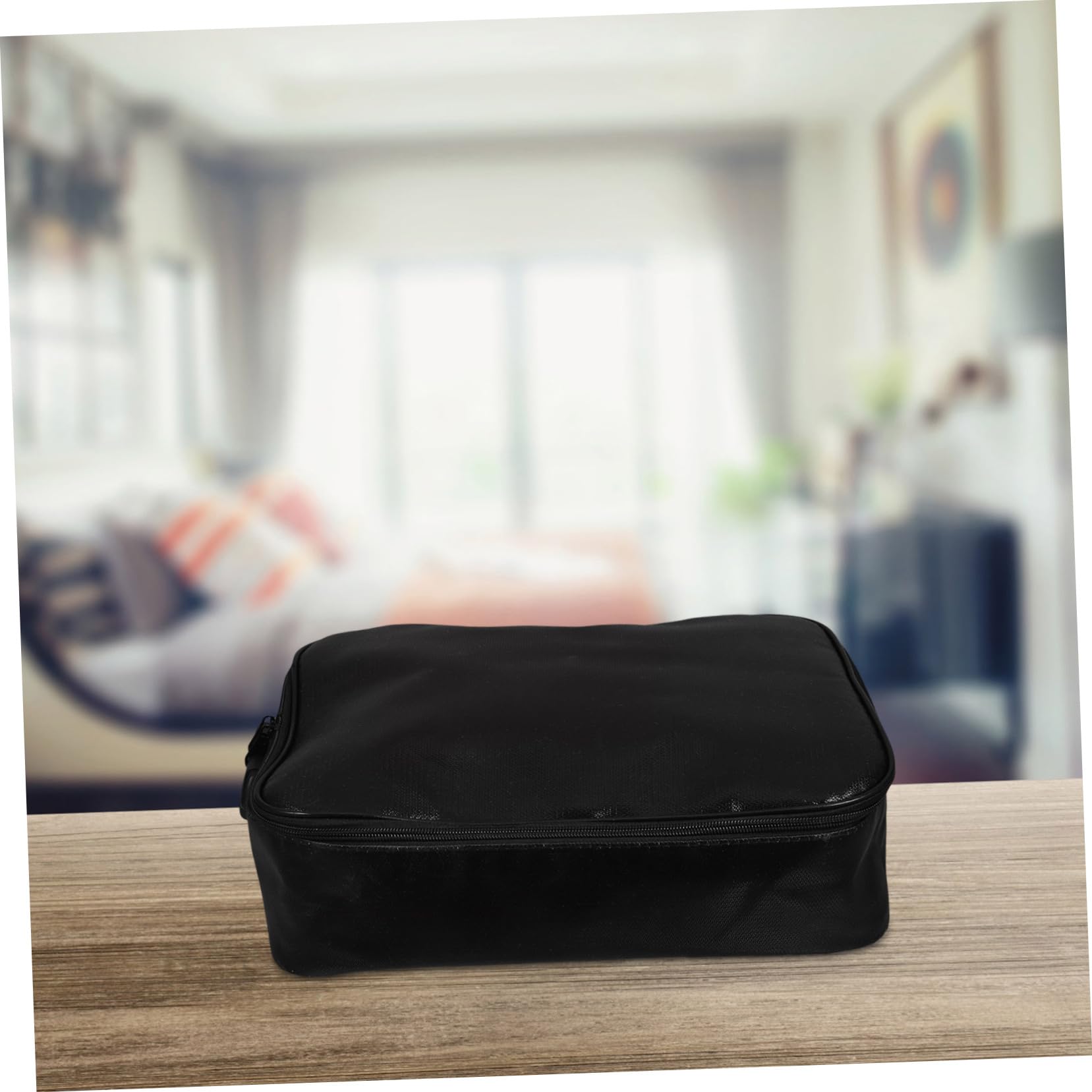 Veemoon Borsa Documenti Ignifuga Con Serratura Organizer Multi-livello Per Viaggio e Casa Ampio Spazio Di Archiviazione Per Documenti Importanti e Accessori Design Elegante e Funzionale