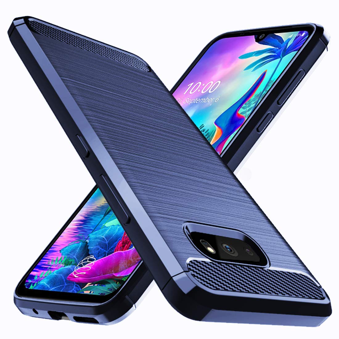 Krkis Back Cover for LG G8X Back Case, LG G8X ThinQ Back Cover (Blue) (B09MPLVXY6) Amazon Price History, Amazon Price Tracker