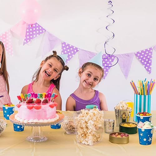 Miniatura 10 de Paquete de 600 vasos de papel de 5 onzas, tazas de baño, vasos desechables coloridos, mini vasos para enjuague bucal, taza para beber caliente para