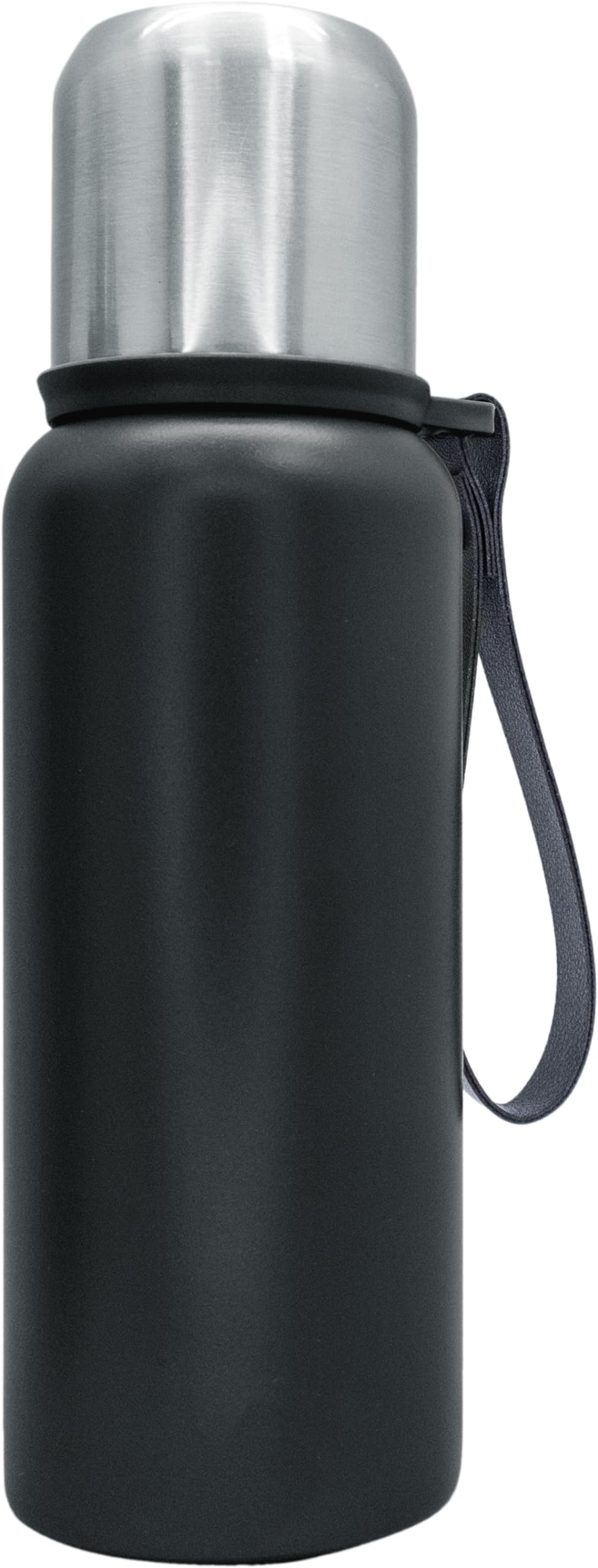 NERTHUS FIH 1259 Double Wall Stainless Steel Thermos 500 ml Black