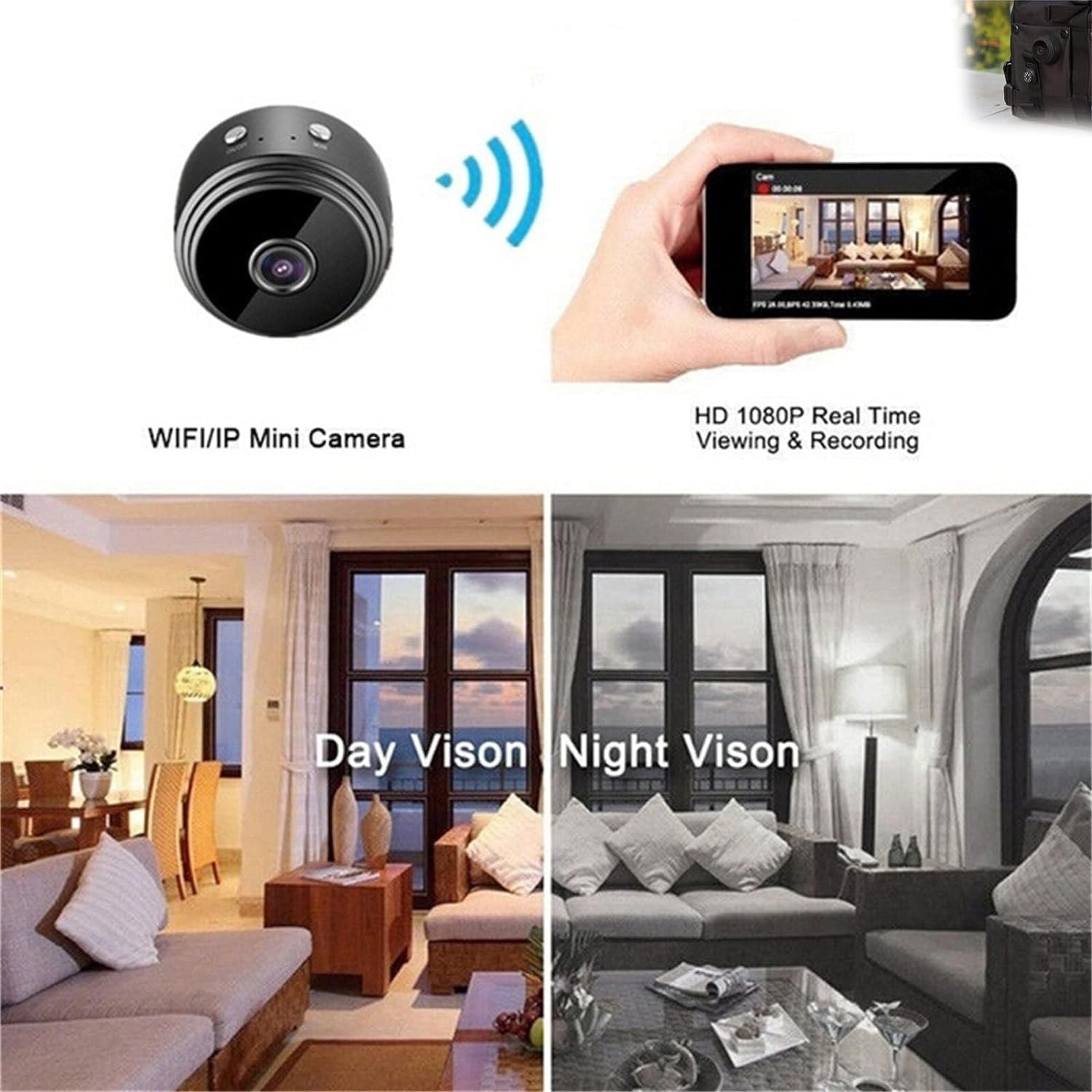 Telecamera Spia Wifi | Microcamere IP Wireless Discrete e Avanzate
