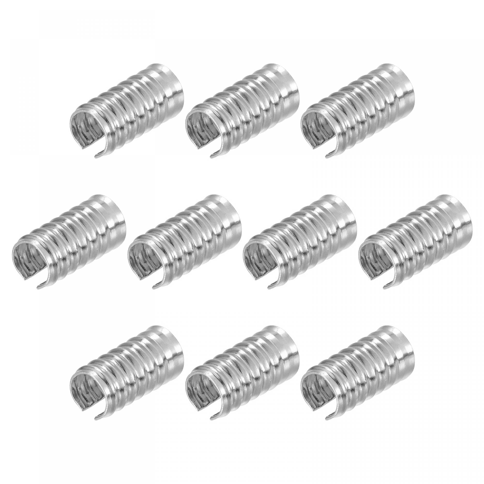 Clips à sertir en cuir pour créer vos propres bijoux et pompons
